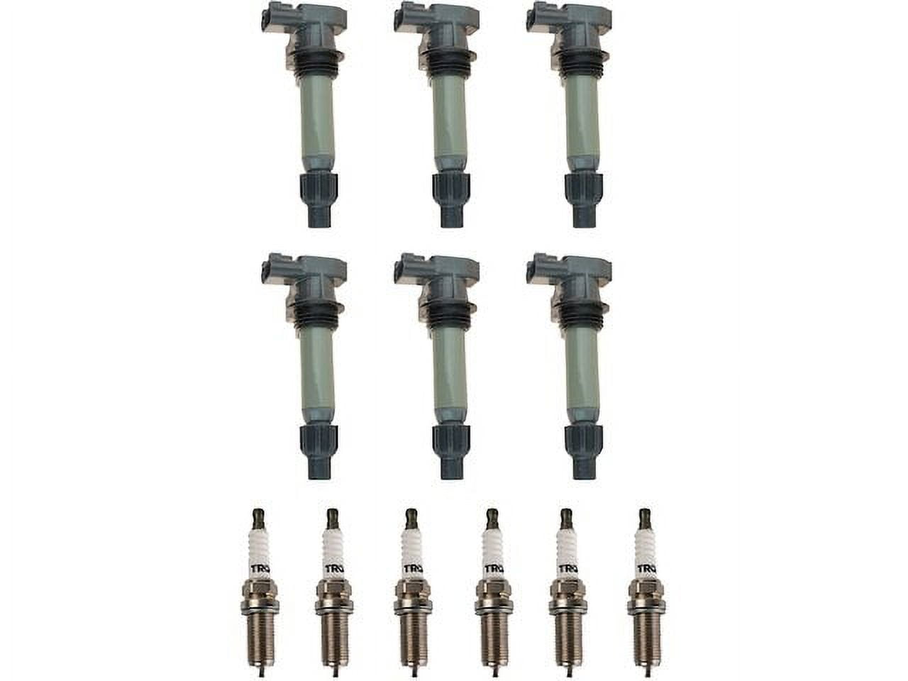 Ignition Coil and Spark Plug Kit 12 Piece - Compatible with 2013 - 2015 Cadillac ATS 3.6L V6 2014