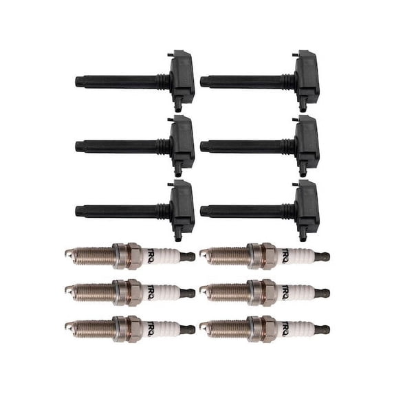 Ignition Coil and Spark Plug Kit 12 Piece - Compatible with 2019 - 2021 Ram 1500 3.6L V6 2020