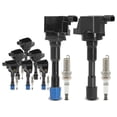 thumbnail image 1 of Ignition Coil and Spark Plug Kit 16 - Compatible with 2010 - 2014 Honda Insight 1.3L 4-Cylinder - Autopart Premium, 1 of 2