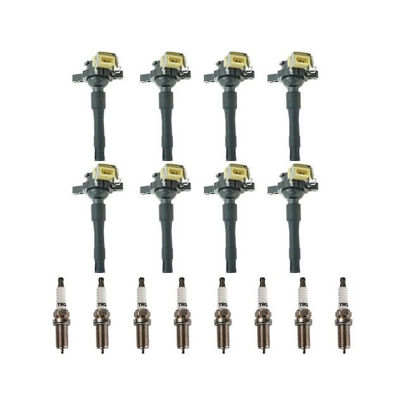 Ignition Coil and Spark Plug Kit 16 Piece - Compatible with 2000 - 2003 BMW M5 2001 2002