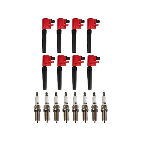 Ignition Coil and Spark Plug Kit 16 Piece - Compatible with 2000 - 2006 Lincoln LS 3.9L V8 2001 2002 2003 2004 2005