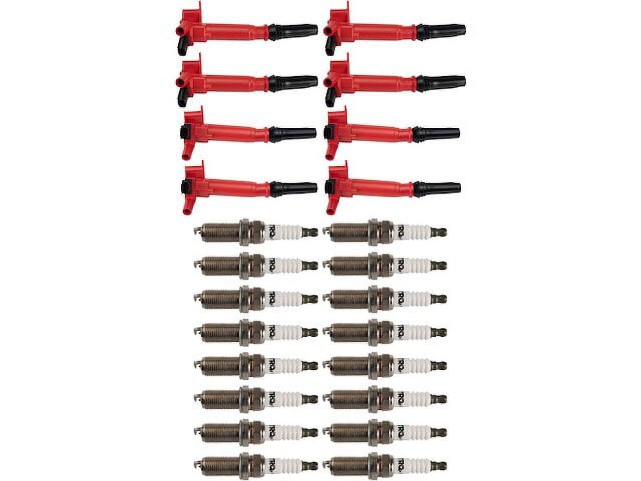 Ignition Coil and Spark Plug Kit 24 Piece Compatible with 2011 2017