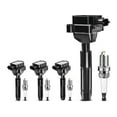 thumbnail image 1 of Ignition Coil and Spark Plug Kit 8 - Compatible with 2002 Mercedes-Benz C230 Kompressor RWD 2.3L 4-Cylinder - Autopart Premium, 1 of 2