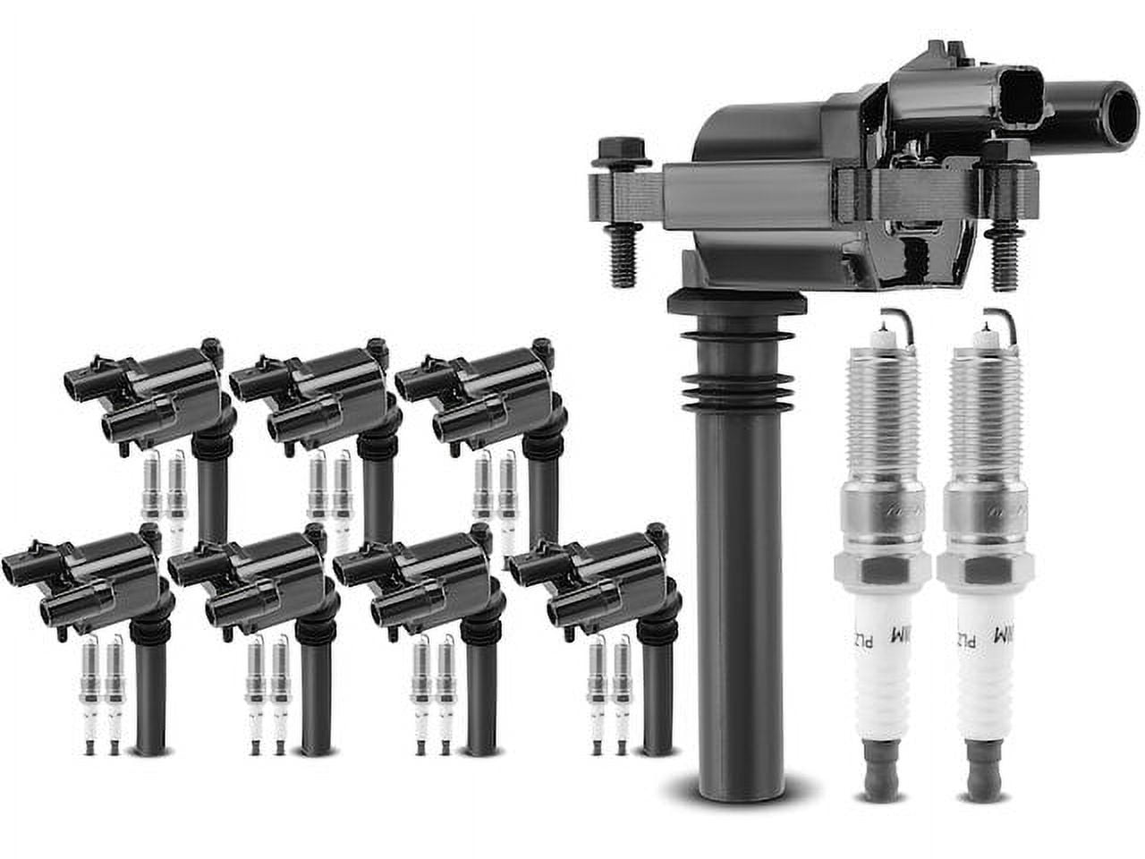 Ignition Coil and Spark Plug Kit 8 - Compatible with 2004 - 2005 Dodge Durango 5.7L V8 - Autopart Premium