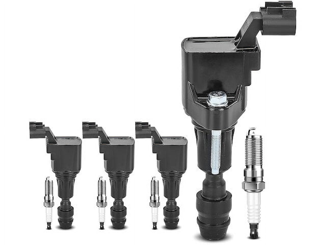 Ignition Coil and Spark Plug Kit 8 - Compatible with 2010 - 2017 Chevrolet Equinox 2.4L 4-Cylinder - Autopart Premium