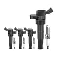 thumbnail image 1 of Ignition Coil and Spark Plug Kit 8 - Compatible with 2013 - 2015 Hyundai Santa Fe Sport 2.0L 4-Cylinder - Autopart Premium, 1 of 2