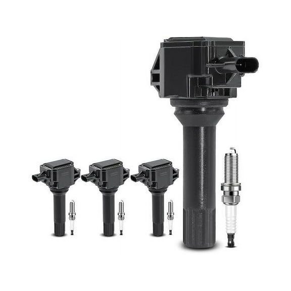 Ignition Coil and Spark Plug Kit 8 - Compatible with 2013 - 2015 Subaru Impreza 2.0L H4 2014