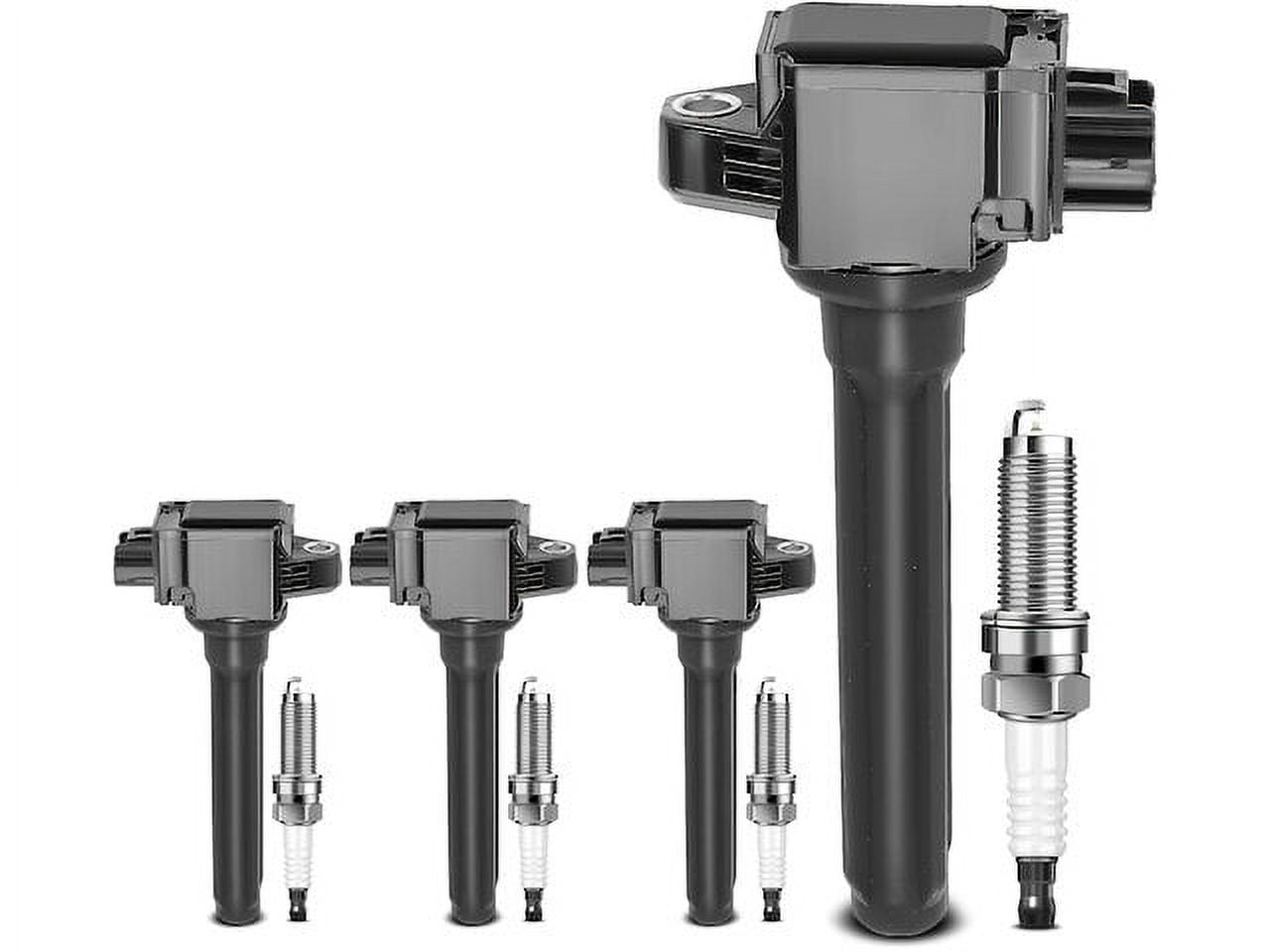 Ignition Coil and Spark Plug Kit 8 - Compatible with 2014 - 2019 Mitsubishi Outlander 2.4L 4-Cylinder - Autopart Premium