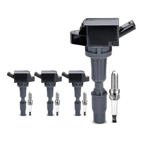 Ignition Coil and Spark Plug Kit 8 - Compatible with 2016 - 2020 Kia Optima 2017 2018 2019