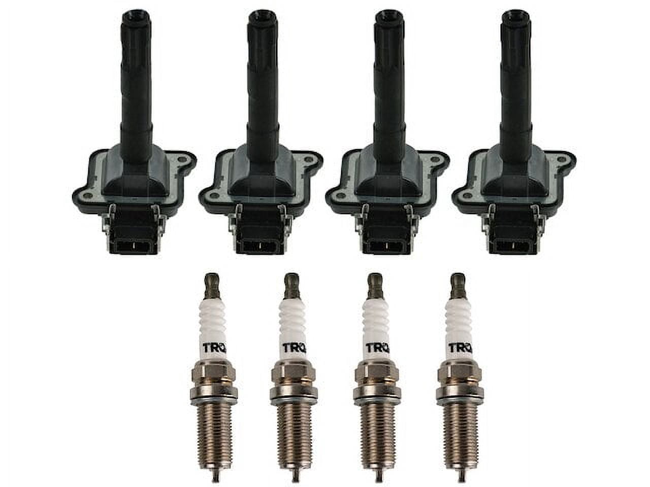 A-Premium Set of 6 Ignition Coil Pack and Iridium Spark Plugs Compatible with Audi A4 2002-2005, A4 Quattro 2002-2006, A6 2002-2003, A6 Quattro 2002 2004, 3.0L, Coils - Canada