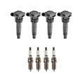 thumbnail image 1 of Ignition Coil and Spark Plug Kit 8 Piece - Compatible with 2007 - 2008 Kia Rondo 2.4L 4-Cylinder, 1 of 2