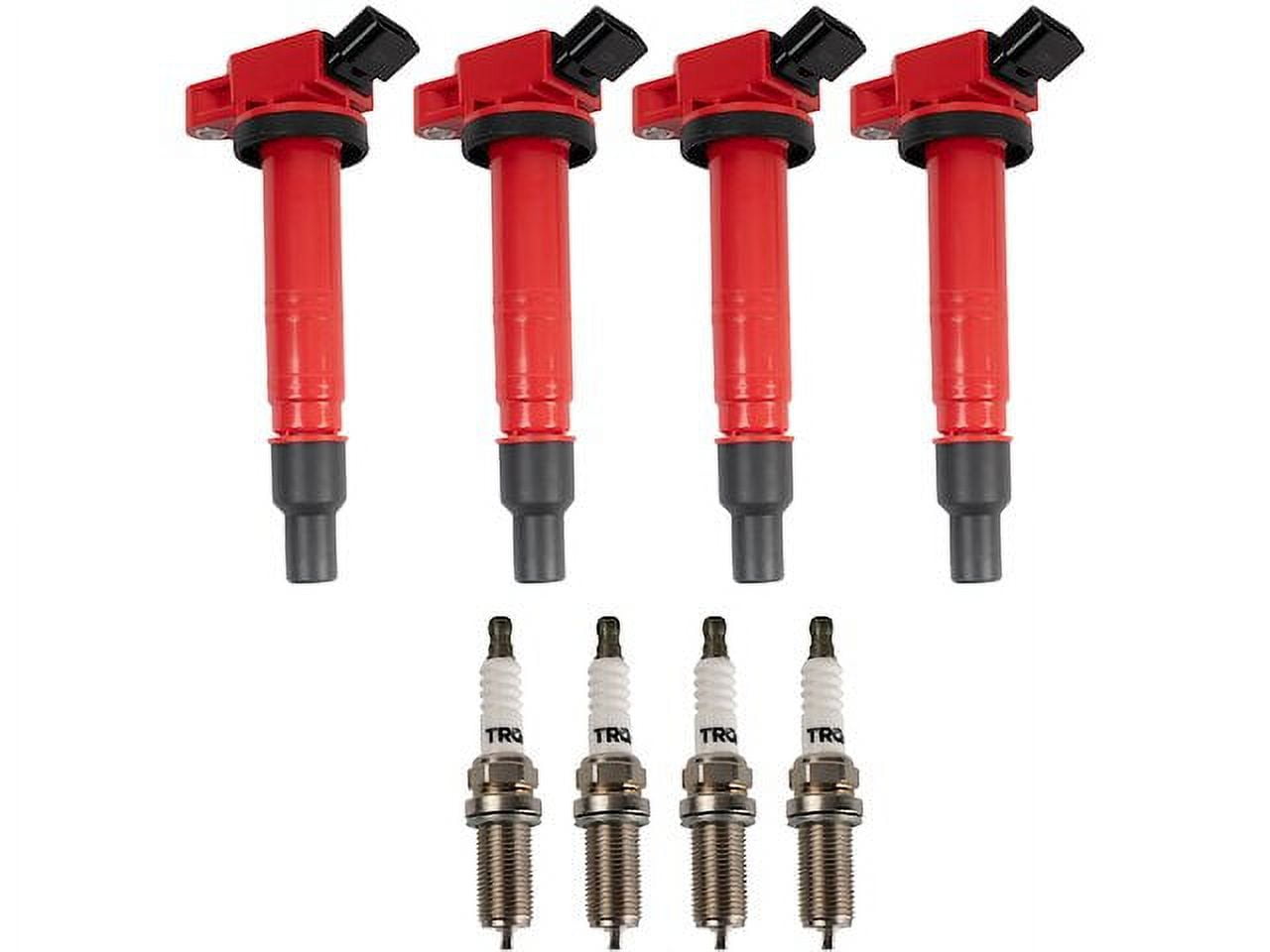 Ignition Coil and Spark Plug Kit 8 Piece - Compatible with 2008 - 2012 Scion xB 2009 2010 2011