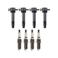thumbnail image 1 of Ignition Coil and Spark Plug Kit 8 Piece - Compatible with 2009 - 2013 Suzuki Grand Vitara 2.4L 4-Cylinder 2010 2011 2012, 1 of 2