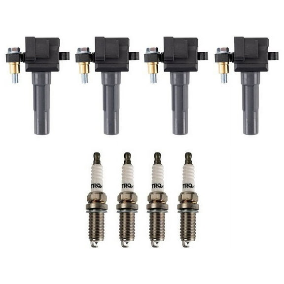 Ignition Coil and Spark Plug Kit 8 Piece - Compatible with 2011 - 2014 Subaru Impreza 2012 2013