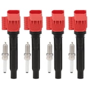 Ignition Coil and Spark Plug Kit KIT Compatible Volkswagen Passat 2014-2019, Audi A4 2017-2020, Q5 2018-2020, A6 2016-2018