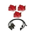 thumbnail image 1 of Ignition Coil and Spark Plug Wire Set 4 Piece - Compatible with 2002 - 2005 Buick Rendezvous 3.4L V6 2003 2004, 1 of 2