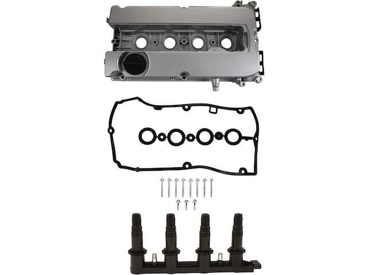 Ignition coil and valve cover kit 2 piece compatible with 2012 2018