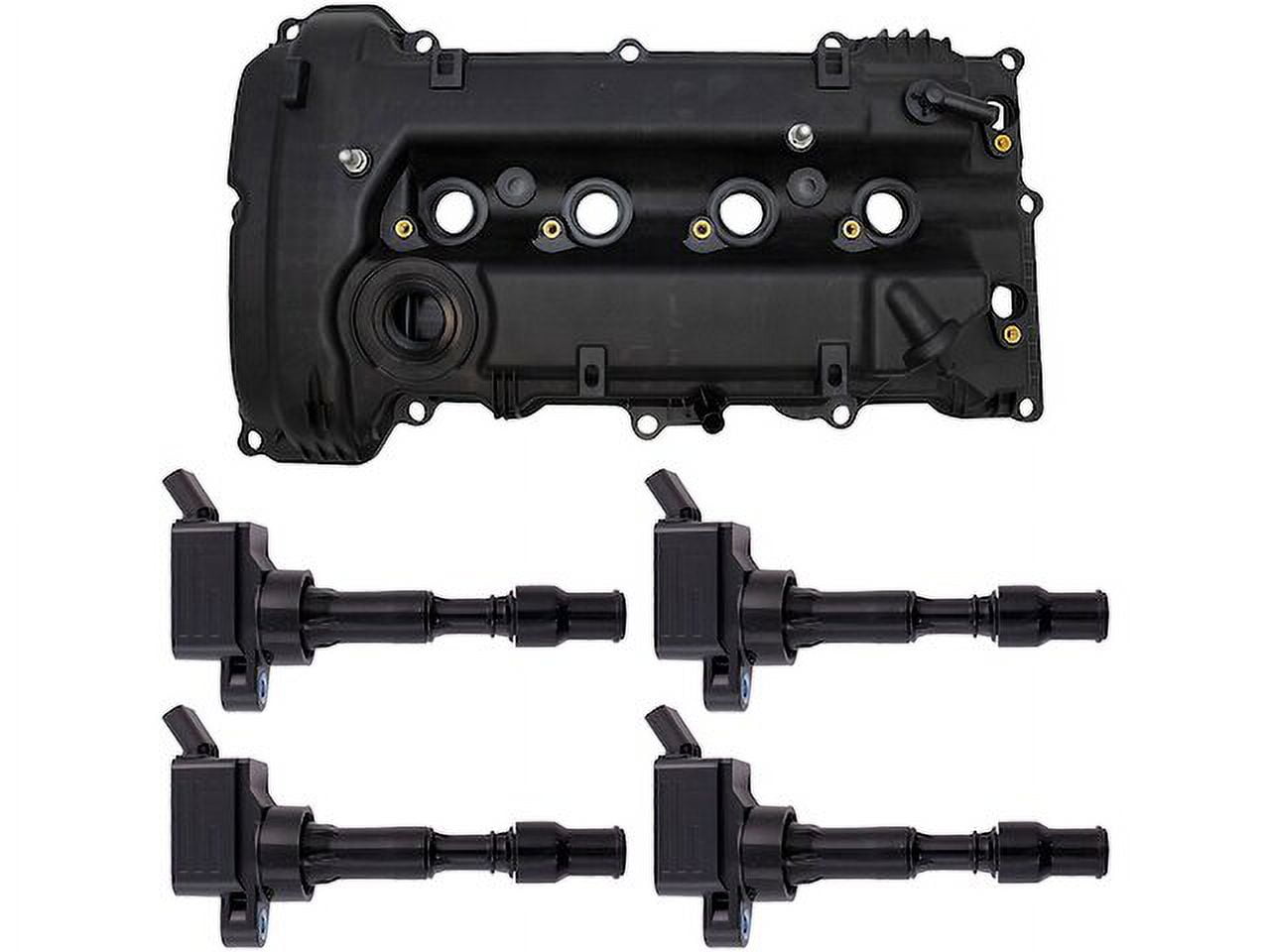 Ignition Coil and Valve Cover Kit 5 Piece Compatible with 2017 2018