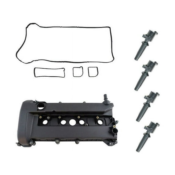 Ignition Coil and Valve Cover Kit - Compatible with 2010 - 2013 Ford Transit Connect 2.0L 4-Cylinder 2011 2012