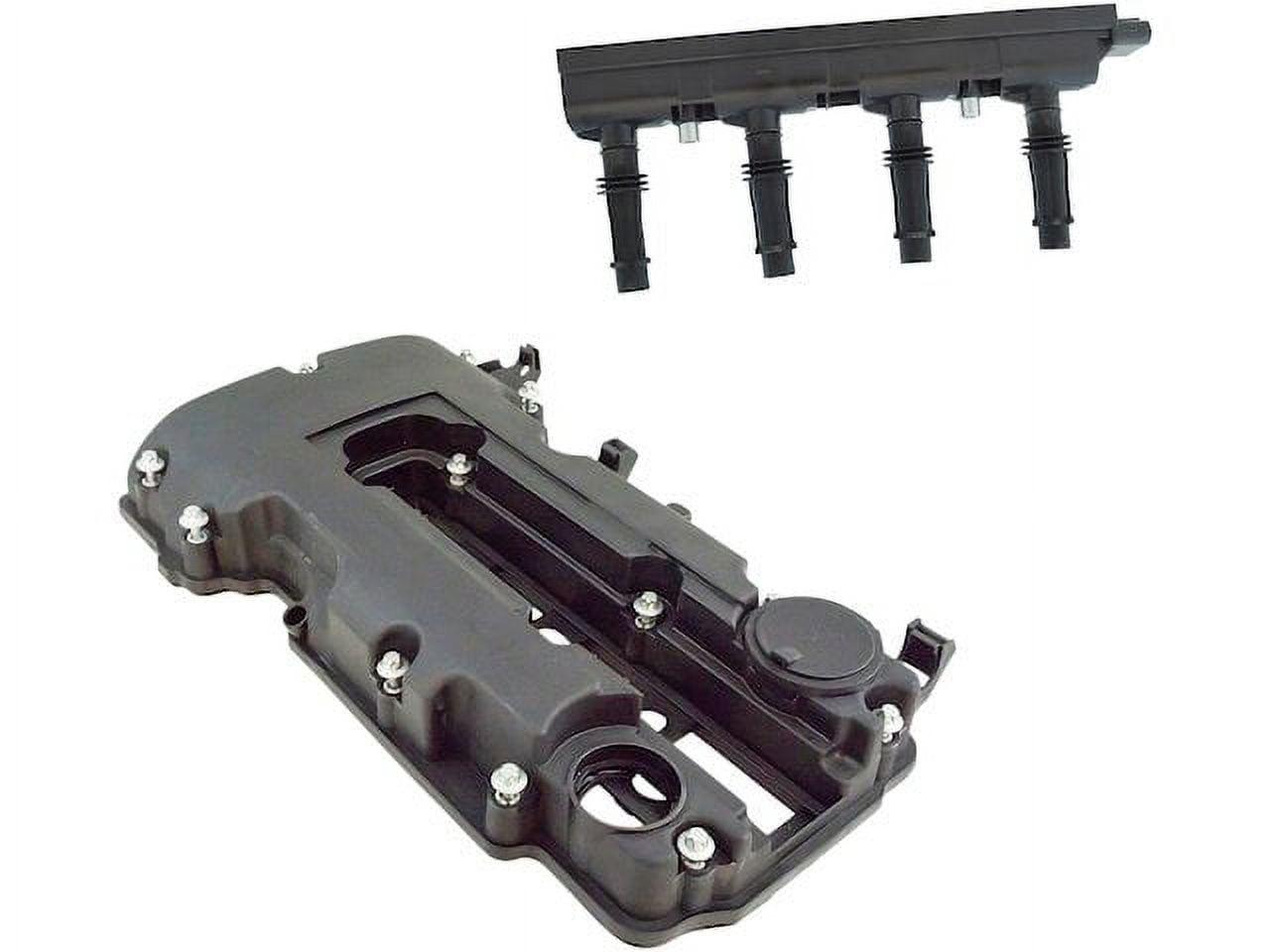 Ignition Coil and Valve Cover Kit Compatible with 2011 2015 Chevy