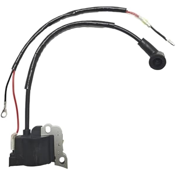 Ignition Coil for Chainsaw, Strimmer, Brush Cutter 4 Stroke Engine, Lawn Mower Parts, Stable Spark Output