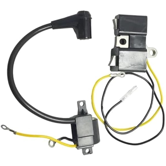 Ignition Coil with Wire Replacement for 630 670 Chainsaw, Replaces 501516201 501617201, Stable Spark