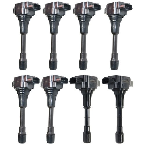 Ignition Coils Set of 8 Front & Rear for INFINITI Q70L Q70 QX70 M56 FX50 09-13