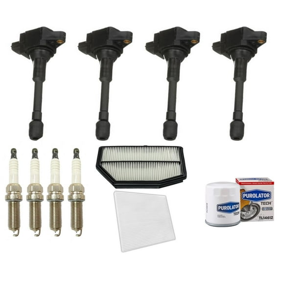 Ignition Coils & Spark Plgus Tune Up Kit For Infiniti QX60 2.5L 2014-2017