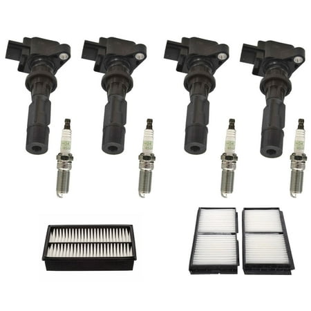 Ignition Coils Spark Plugs Air & Cabin Filter for Mazda 3 2.0L 2.5L 10-13 price history and forecast - Mac Auto Parts PA4688 AQ1151 7805-3453 5019