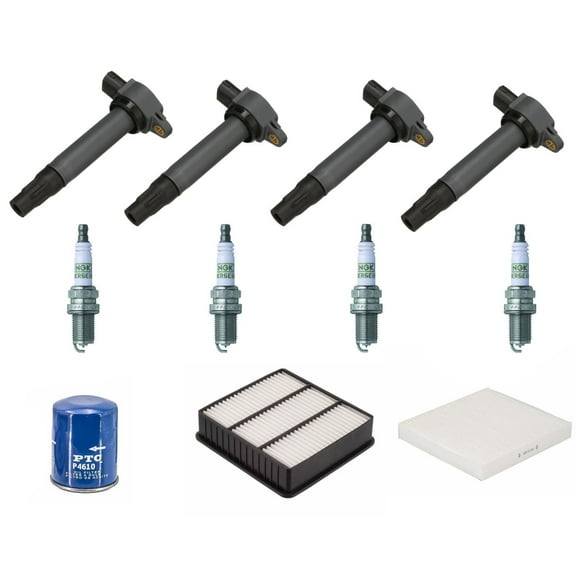 Ignition Coils Spark Plugs Filters Tune Up Fits 2005-2006 Mitsubishi Lancer 2.0L