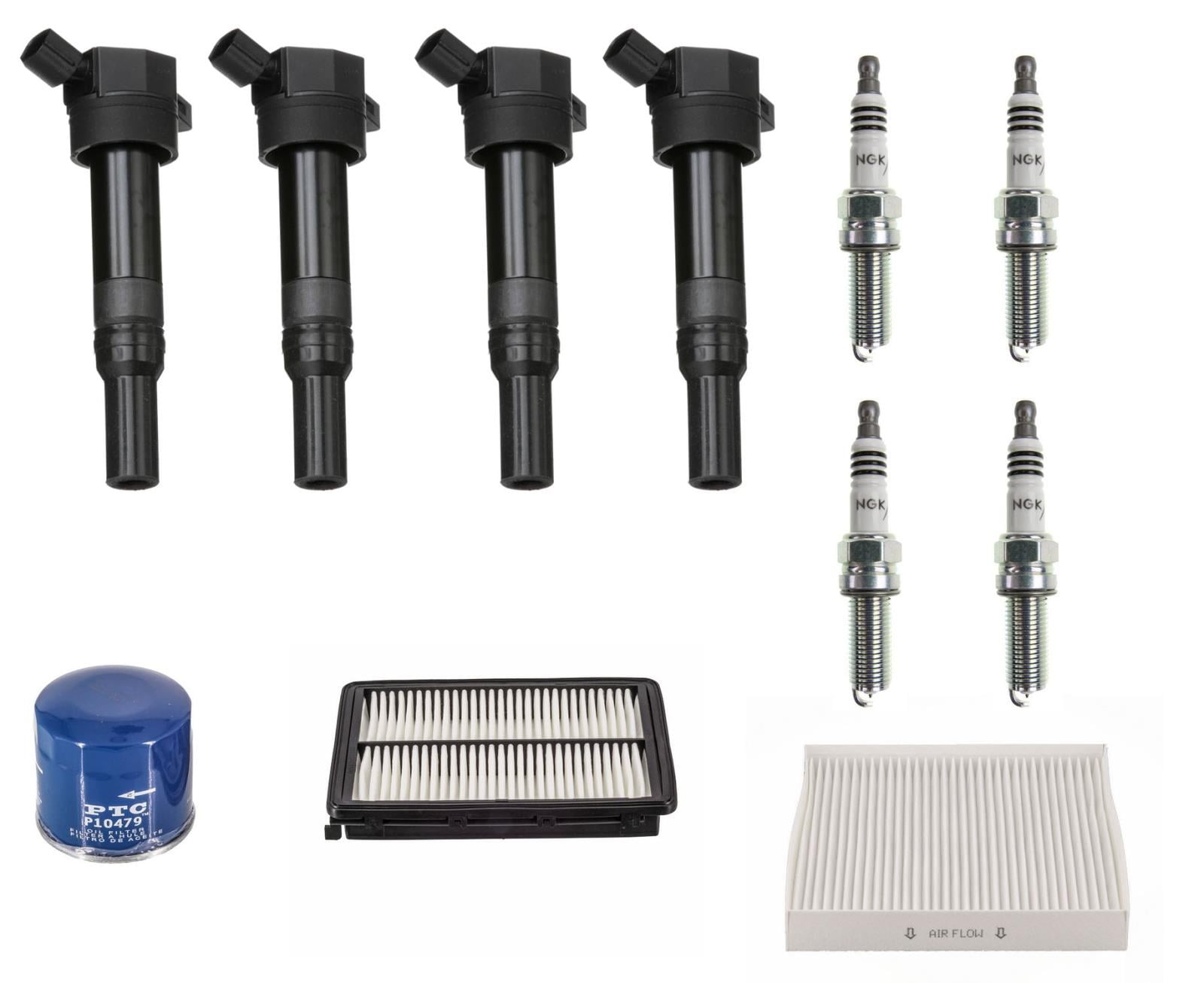 Ignition Coils Spark Plugs Filters Tune Up for Hyundai Tucson 20162017