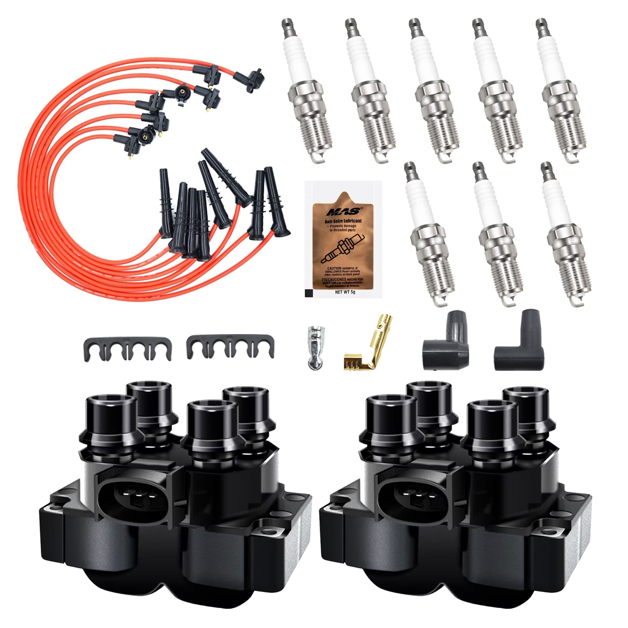 Spark Plug Wires With Ignition Coil Replacement For Polaris RZR XP 1000 2014-2023 Models
