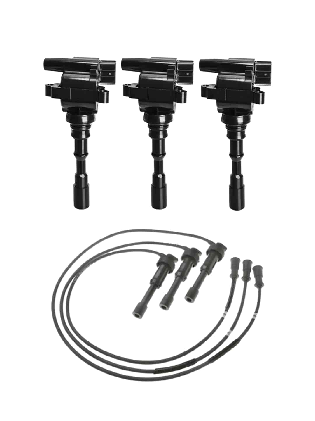 Ignition Coils and Wireset Compatible with 20032006 Kia Sorento LX Sport Utility 4Door 3.5L