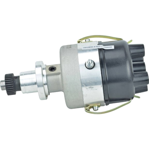 Ignition Distributor Assembly Compatible with International Harvester Farmall Cub 100 130 140 200 240 Replaces 362473R91 107299C91 4-Cylinder Gas Engine Cap Rotor Included 2404-3514