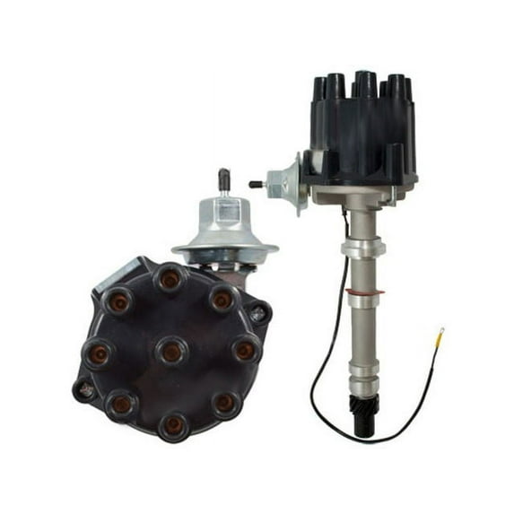 Ignition Distributor - Compatible with 1955 - 1974 Chevy Bel Air 1956 1957 1958 1959 1960 1961 1962 1963 1964 1965 1966 1967 1968 1969 1970 1971 1972 1973