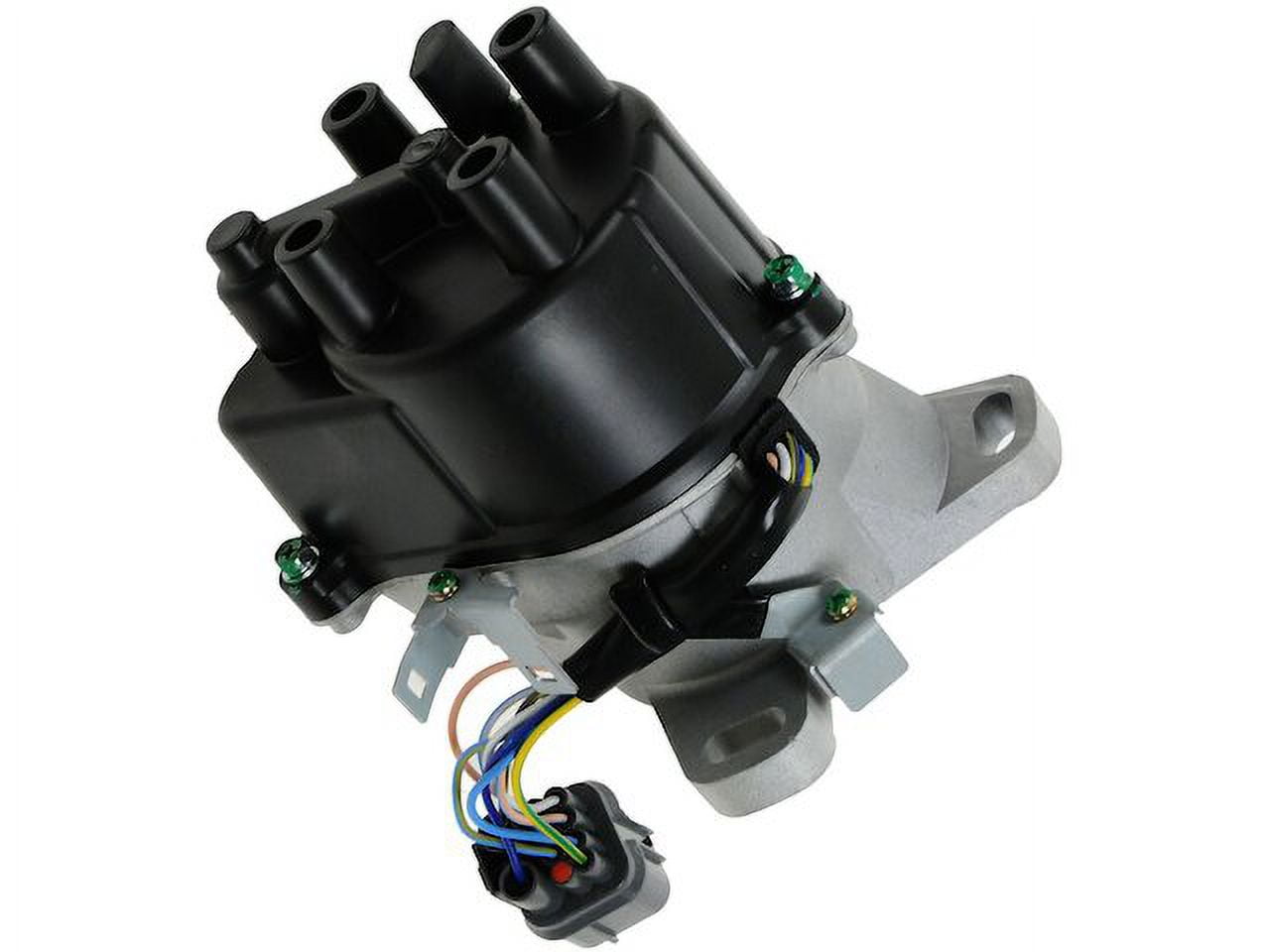 Ignition Distributor 9-Pin With Cap & Rotor For 1996-1997 Honda Civic/Del Sol 1.6L, 1997 Acura EL 1.6L - Replaces 30100-P2E-A01, TD-80U