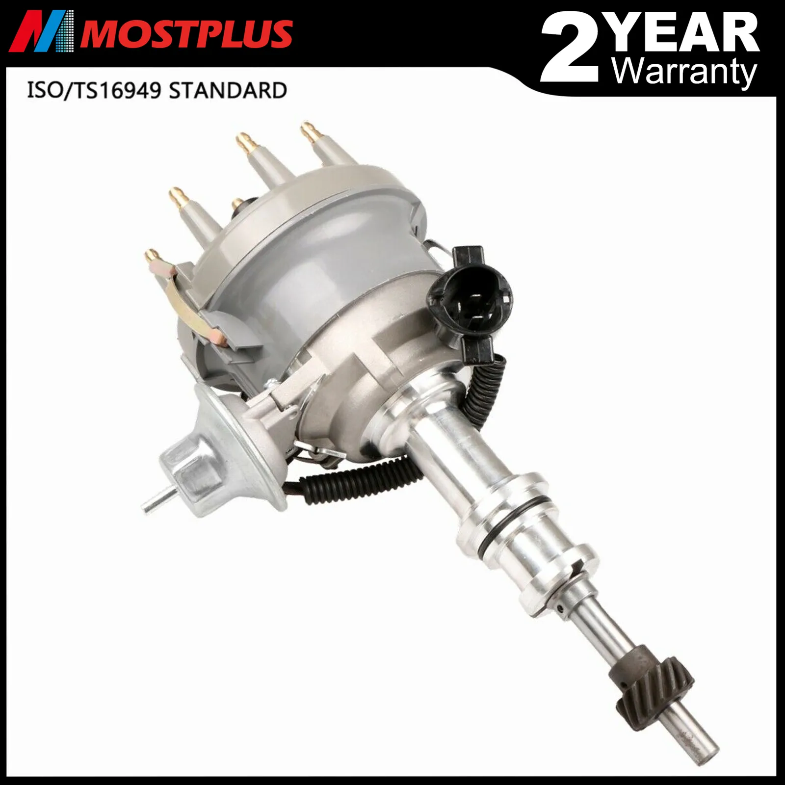 MOSTPLUS Ignition Distributor for 1977-1985 Ford Mustang Mercury Lincoln 4.2 255 5.0 302