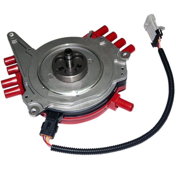 Ignition Distributor Includes Cap & Rotor W/ Harness Optispark LT1 Replacement for 1994-1997 Chevy Camaro Caprice Corvette Replaces 1104032
