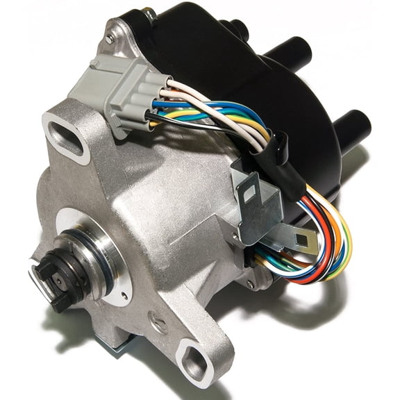 Ignition Distributor W/Cap & Rotor TD-63U TD63U Compatible With Honda Civic Acura EL 1.5L 1.6L Sohc Accord 2.3L TD-73U TD-91U