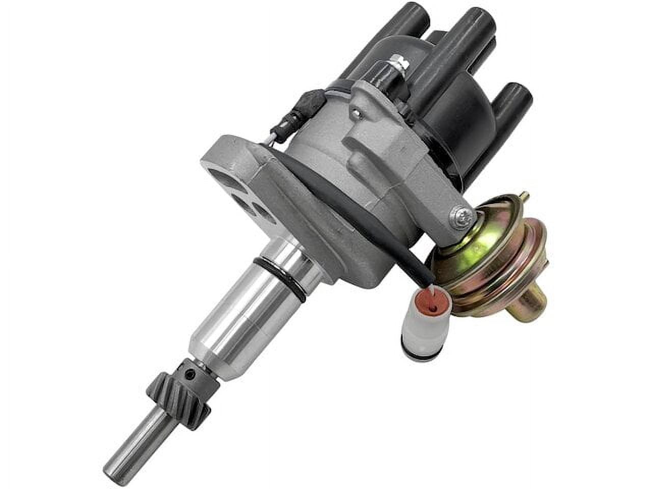 Ignition Distributor with Cap and Rotor - Compatible with 1982 - 1987, 1989 - 1990 Toyota Pickup 2.4L 4-Cylinder 1983 1984 1985 1986