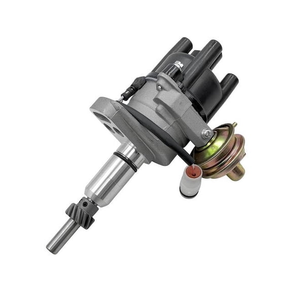 Ignition Distributor with Cap and Rotor - Compatible with 1982 - 1987, 1989 - 1990 Toyota Pickup 2.4L 4-Cylinder 1983 1984 1985 1986