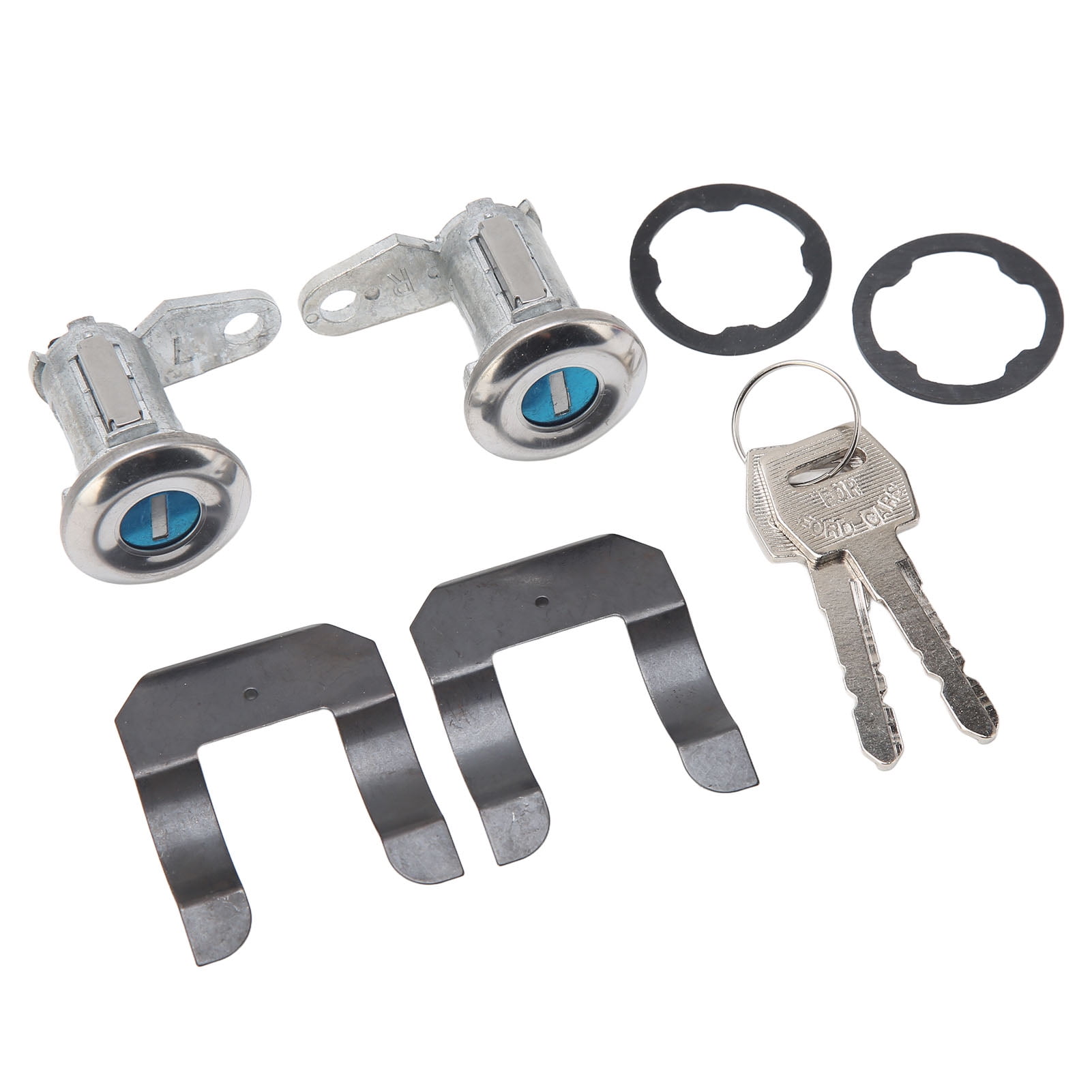 Ignition Door Lock Core Car Ignition Switch 2 Set Door Lock Cylinder