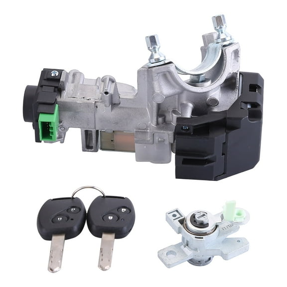 Ignition & Door Lock Cylinder Switch Assembly Set with Two Keys Compatible for 2005-2010 Honda Odyssey, Replaces 72185-SHJ-A01, 06351-SCV-C10