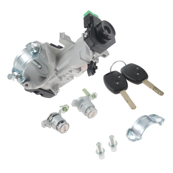 Ignition & Door Lock Cylinder Switch Assembly with 2 Keys for Honda Element USA