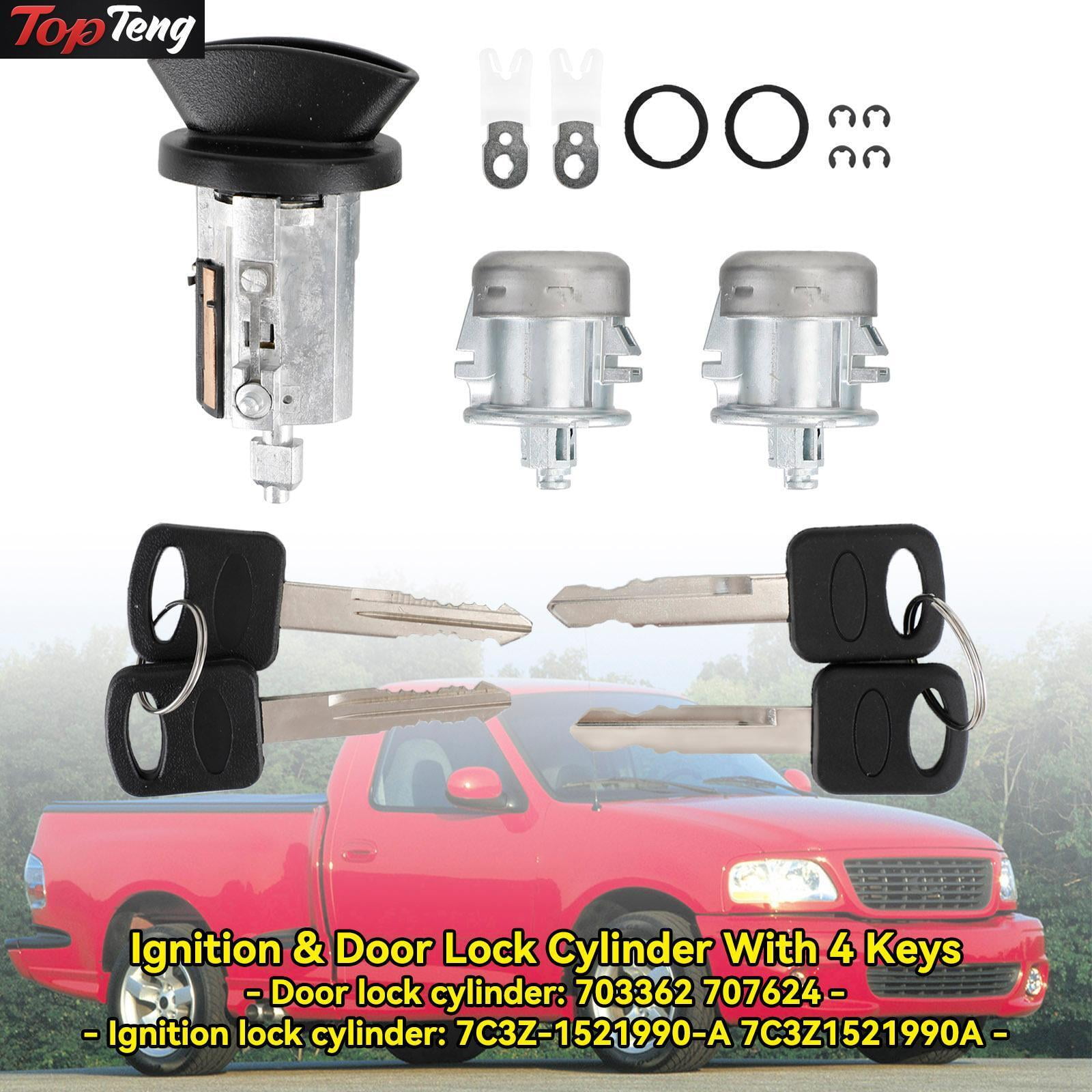 924-724 Ignition Switch Lock Cylinder & Key Fit For Ford E/F150 250 350 Ranger - Foto 4