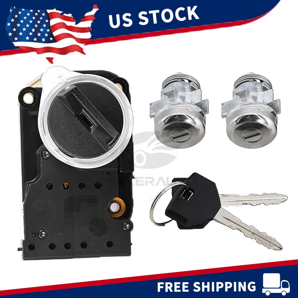 Ignition Switch Assembly & Door Lock Cylinder for Dodge Ram 1500 2500 3500 1994-2001