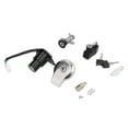 Ignition Helmet Fuel Tank Cover Lock Kit with 2 Keys Fit for Yamaha