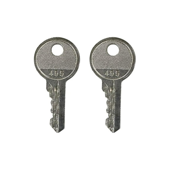 Ignition Key Replacement for Skyjack, Genie, JLG, Snorkel Hi Lifts - 104466 (2 Pack)