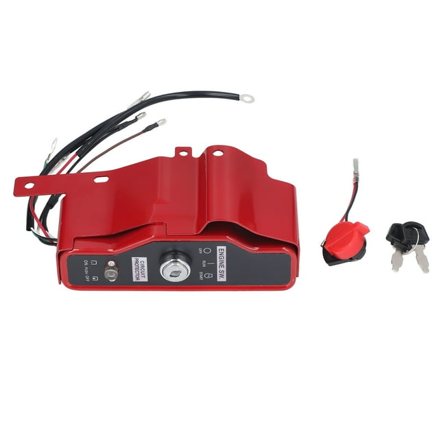 Ignition Key Switch Box Ignition Starter Switch Kit with 2 Keys for