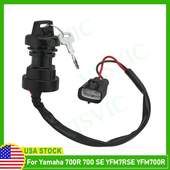 Ignition Key Switch For Yamaha Raptor 700 YFM700 YFM 700R 2009 2010 2011-2023